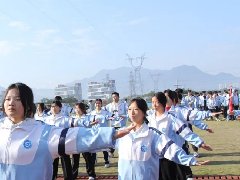 體操天天做，疾病遠離我 | 科龍職校舉行廣播體操比賽